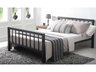 3ft Single Metro. Black Strong,Solid,Metal Bed Frame,Bedstead,Heavy Duty
